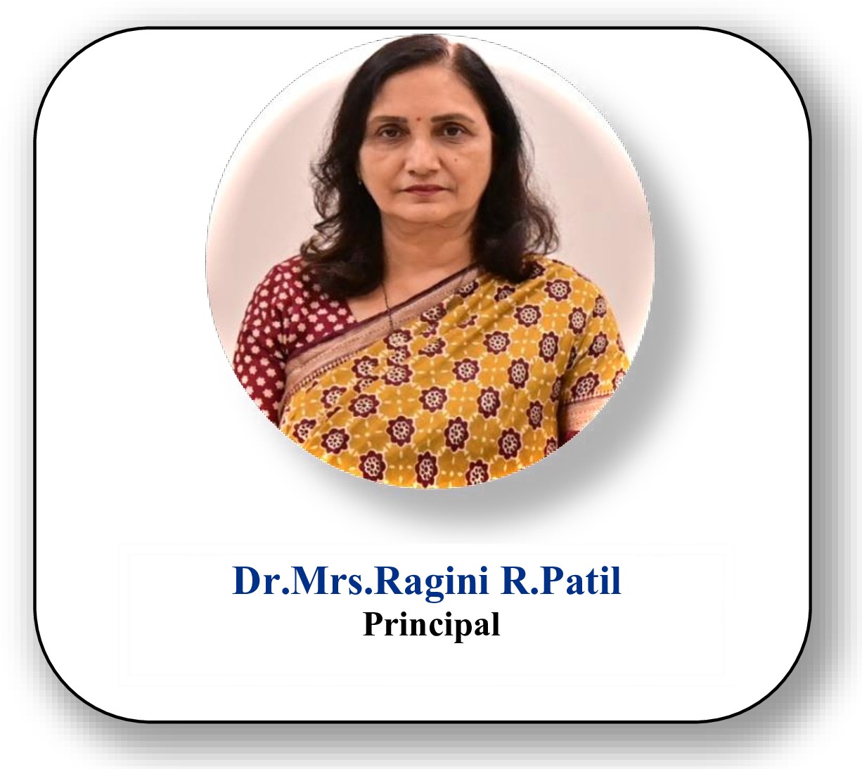 Dr. Mrs. Ragini R. Patil
